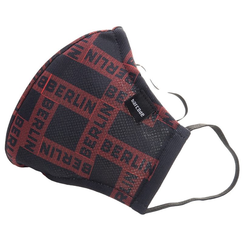 Barcode Berlin Mask Masque Filtrant C95 CHEIF WARRANT OFFICER 4 GRAYSON